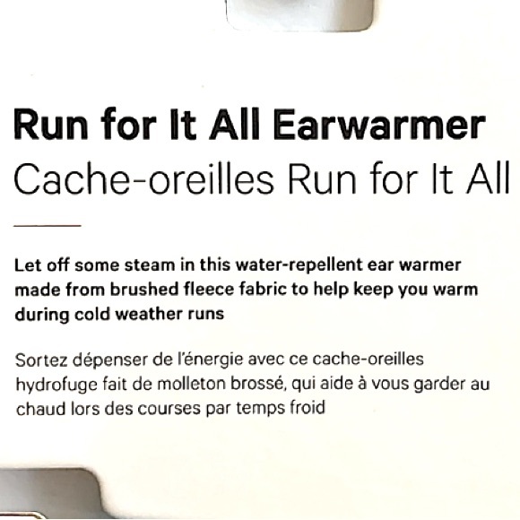 NEW LULULEMON ACCESSORIES. Run For It All Ear Warmer & 3 Pack HAIR TIES NWT - Picture 4 of 11